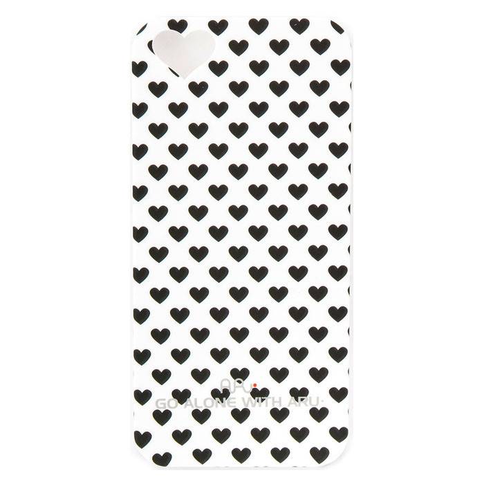 Чехол ARU для iPhone 5/5S/5SE Hearts Black - фото фото фото 0