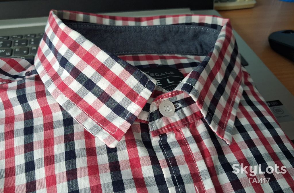 Рубашка от бренда «Jean Pascale»/Germany/L/Клетка/Cotton-100%. - фото фото фото 7
