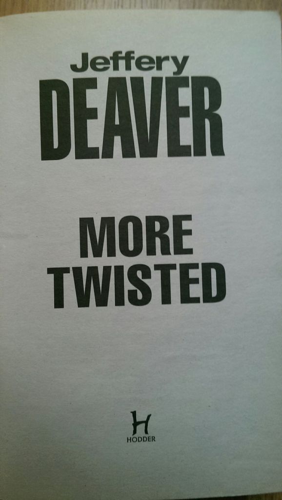 More Twisted Jeffery Deaver English на Английском книга - фото фото фото 2