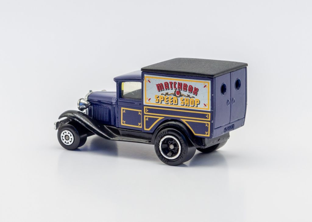 1:53 Ford model A 1927-31 blue, MATCHBOX Toys Superfast 1979 - фото фото фото 1