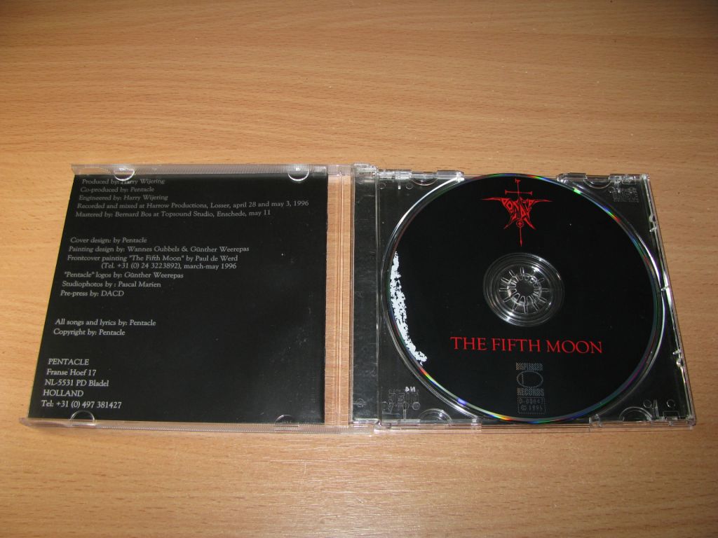 PENTACLE - The Fifth Moon  (1996 Displeased 1st press) - фото фото фото 1