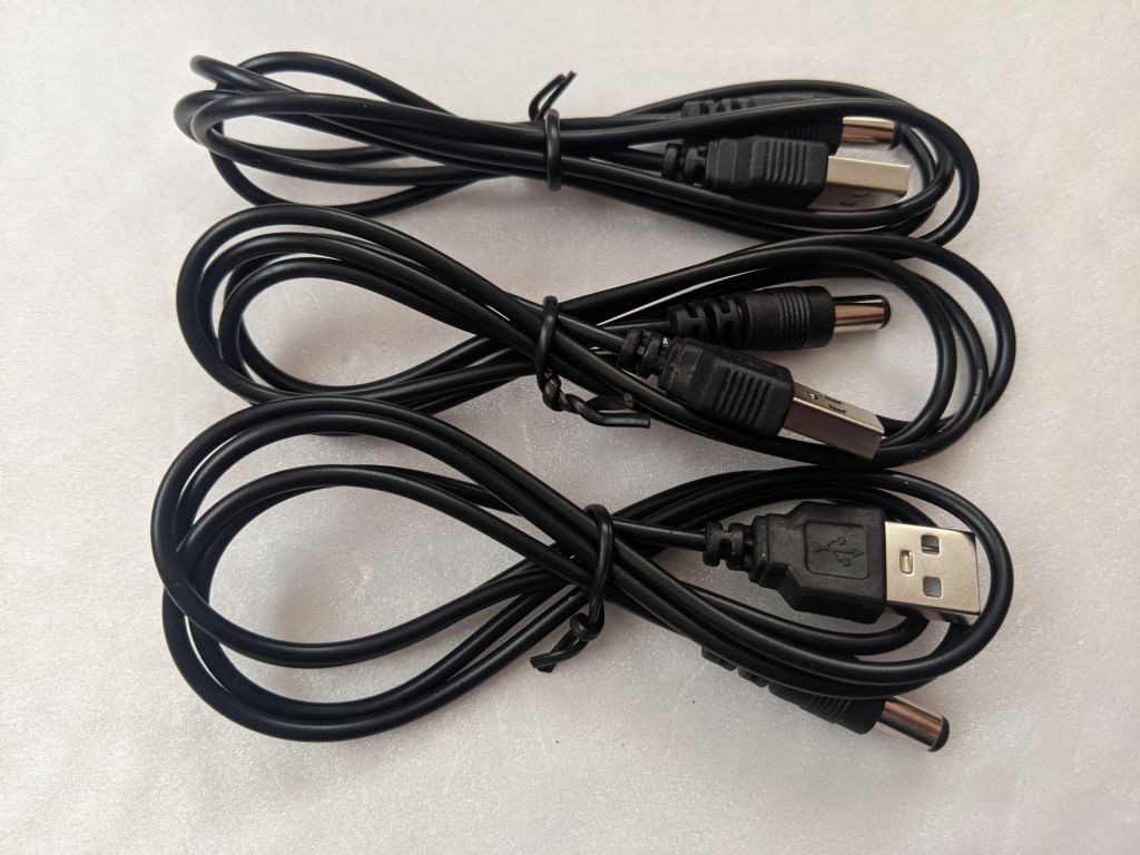 Кабель 5.5×2.1         (2.5) to USB-A, 5V /≈10W, для роутера, GPON - фото фото фото 0