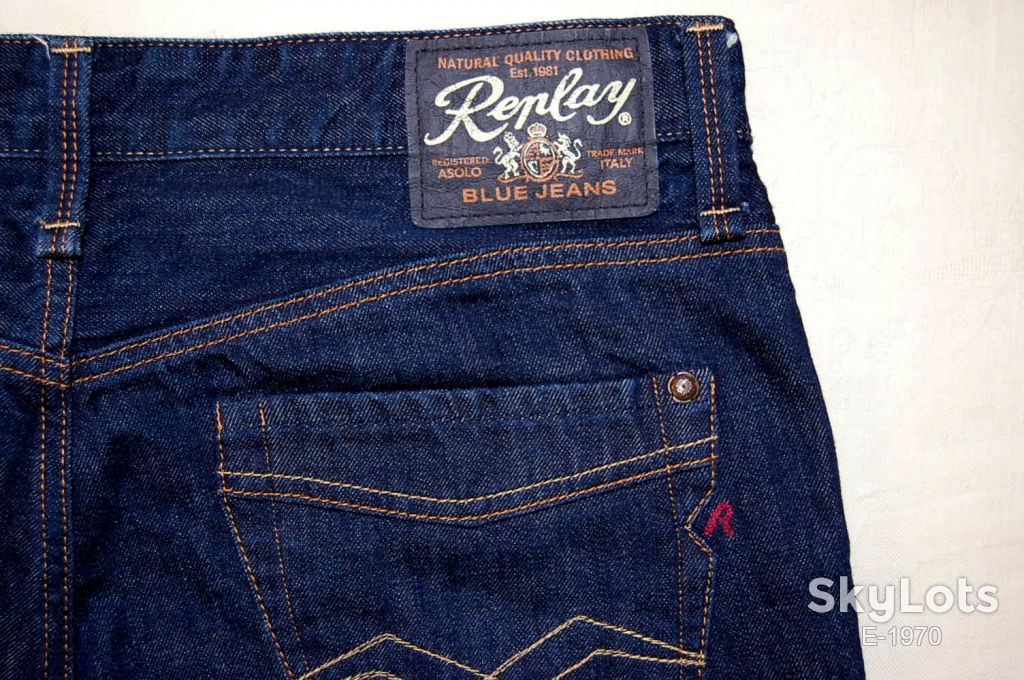 Джинсы REPLAY BLUE JEANS р.34/32 original TUNISIA - фото фото фото 8