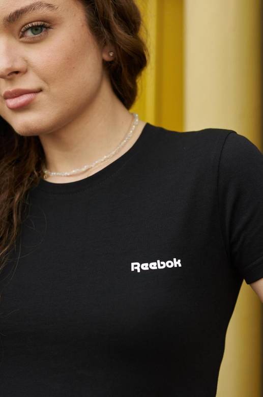 Женская футболка Reebok черная - фото фото фото 8