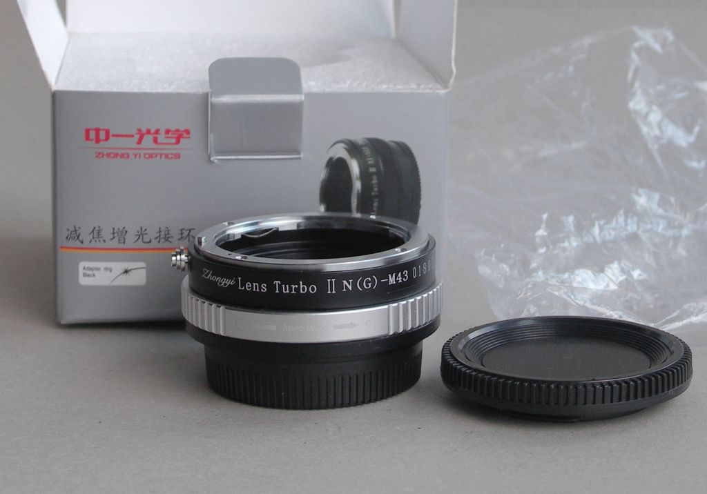 NEW !!! спидбустер Zhongyi Lens Turbo II N           (G) –M43 - фото фото фото 1
