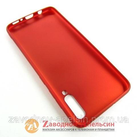 Samsung A70 A705 защитный чехол soft touch red - фото фото фото 1