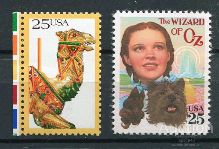 США  USA Beau Geste with dog Camels 1988 MNH - фото фото фото 0