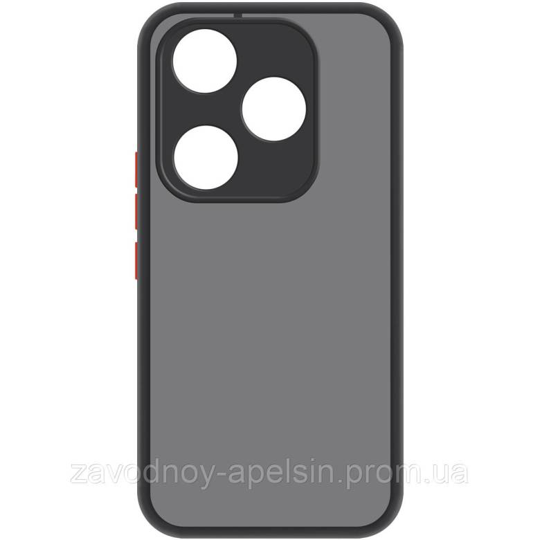 Xiaomi Poco F6 Чехол матовый Защита камеры (TPU+PC) - фото фото фото 0