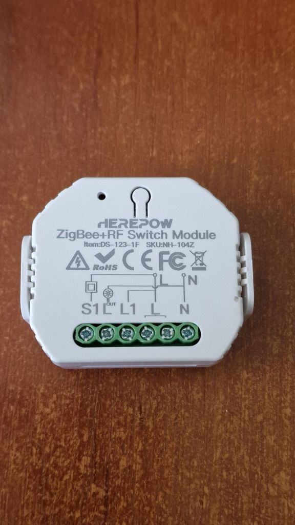 Реле одноканальное ZigBee 3.0/RF MS-104Z - фото фото фото 1