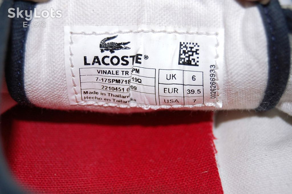 Кроссовки LACOSTE SPORT р.40-41 original THAILAND - фото фото фото 7
