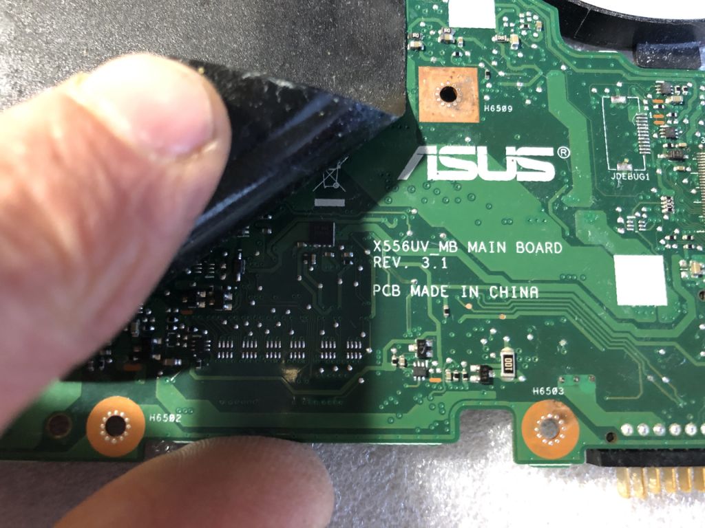 ноутбук asus X556  R556 на частини залитий - фото фото фото 6