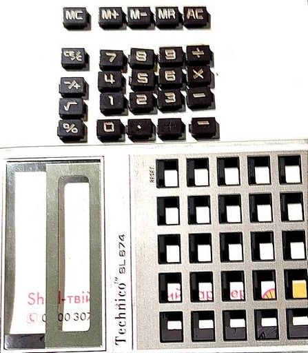 Калькулятор. "Solar calculator Technico SL-674". - фото фото фото 4