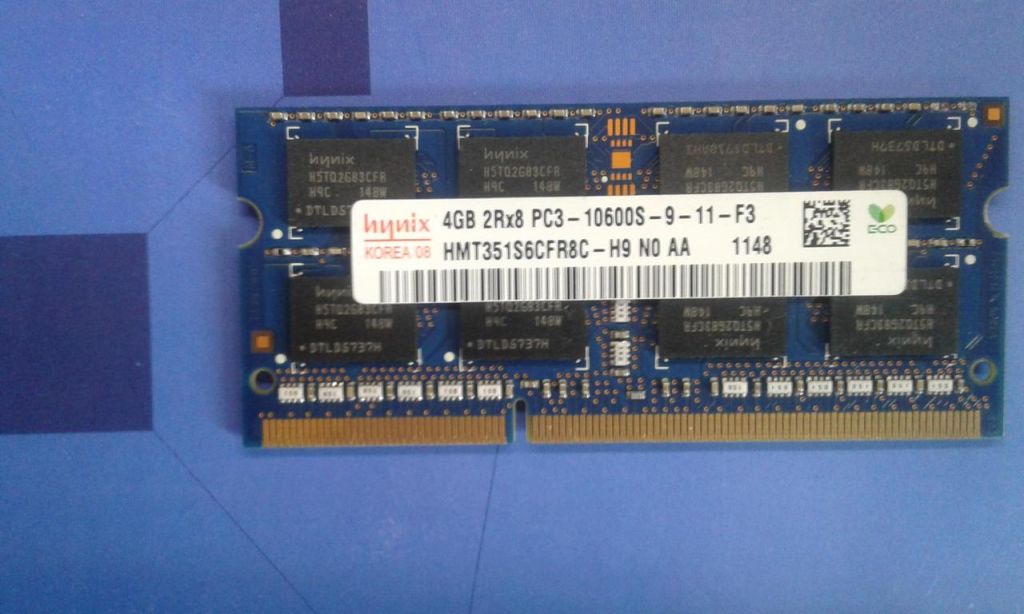 Для ноутбука 4GB DDR3 1333MHz Hynix PC3 10600S 2Rx8 RAM Оперативна пам'ять - фото фото фото 0