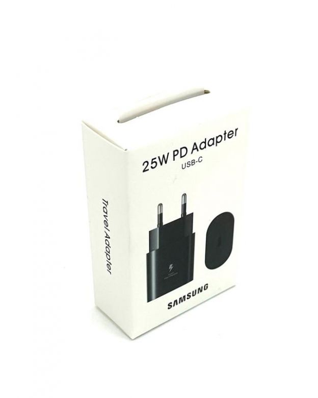 Мережевий зарядний пристрій Samsung 25W PD Чорний - фото фото фото 0