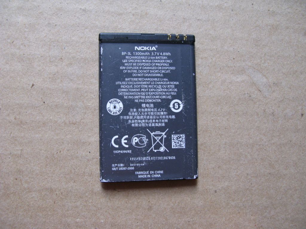 Аккумулятор Nokia BP-3L - фото фото фото 1