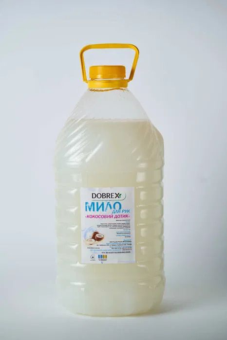 Рідке мило для рук TM DOBREX Кокосовий дотик 5 л. Від виробника - фото фото фото 0