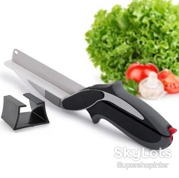 Умный нож-ножницы 2в1 Clever Smart Cutter - фото фото фото 4