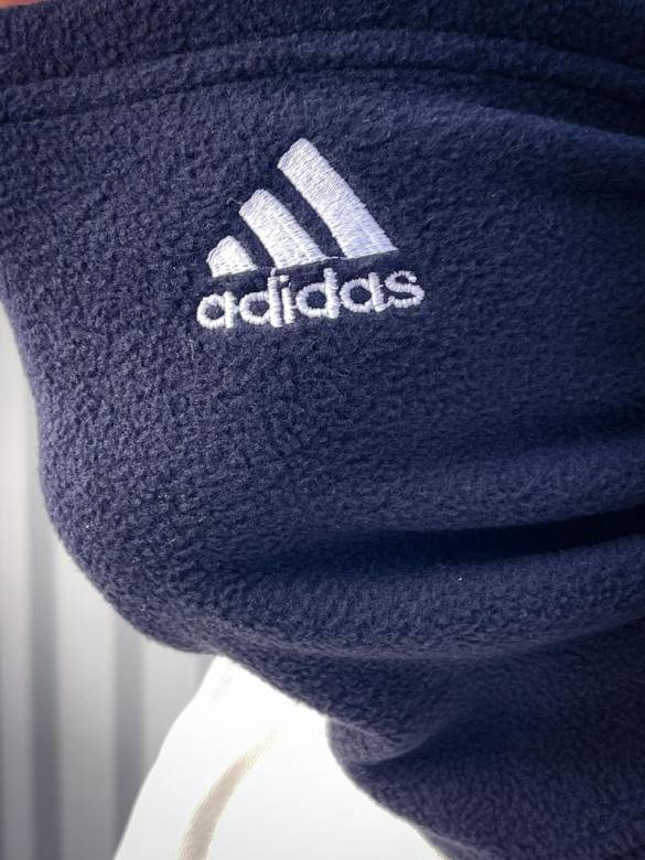 Баф флисовый синий Adidas - фото фото фото 5