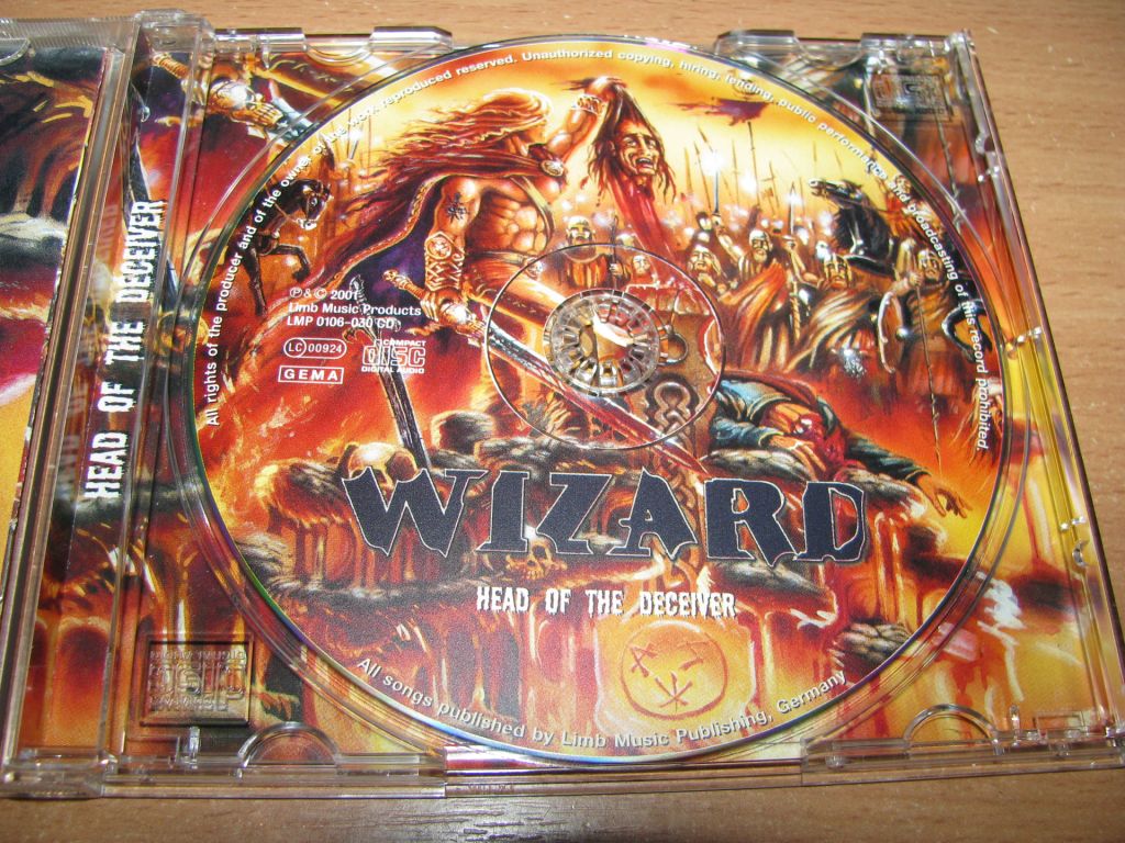 WIZARD - Head Of The Deceiver  (2001 LMP 1st press) - фото фото фото 2