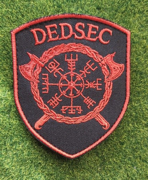 Шеврон Украина DEDSEC № 30 - фото фото фото 0