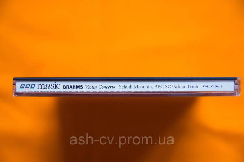 Музичний диск CD. BRAHMS - Violin Concerto 1997 - фото фото фото 1