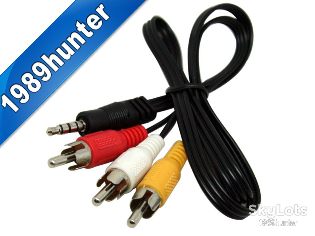Кабель 3RCA- mini Jack 3.5 4C 1.5 м - фото фото фото 0