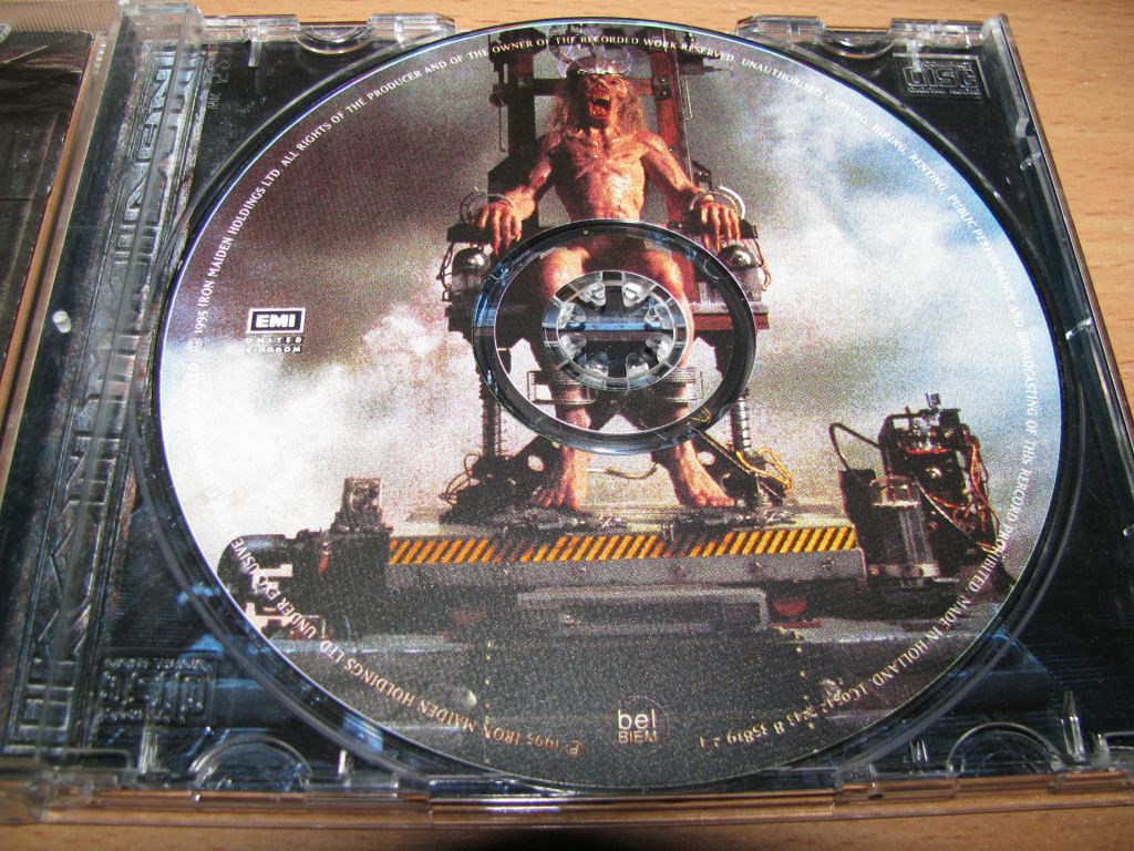 IRON MAIDEN - The X Factor  (1995 EMI 1st press,Holland) - фото фото фото 2