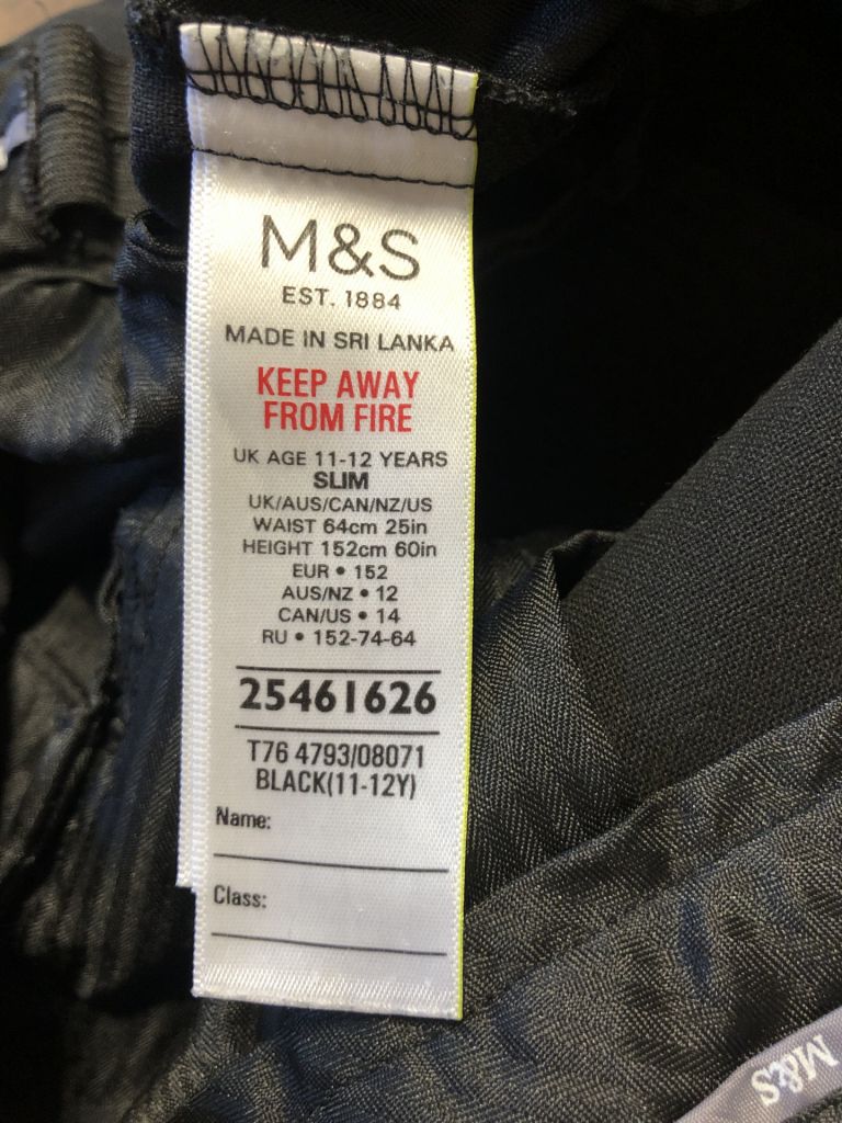 Штани класичні Marks&amp;Spencer,11-12 років - фото фото фото 6