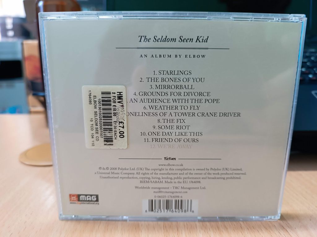 CD Elbow – The Seldom Seen Kid - фото фото фото 1