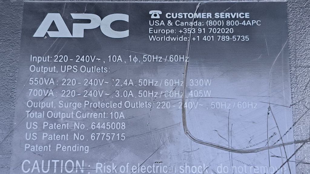 Безперебійник ДБЖ UPS APC Back-UPS ES550   (BE550G-RS) - фото фото фото 3