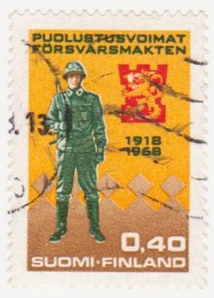 Финляндия 1968 г. № 653 гашеная - фото фото фото 0