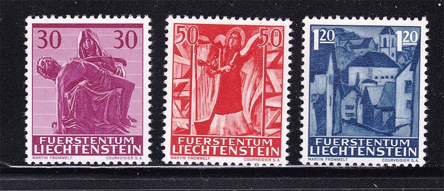 Лихтенштейн  1962 г  MNH -  искусство - фото фото фото 0
