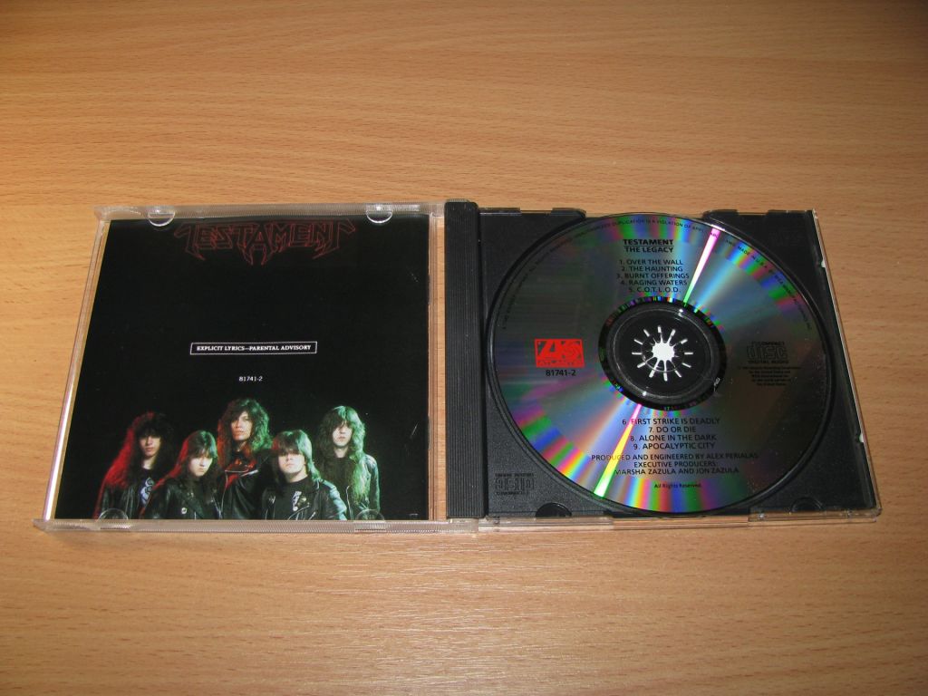 TESTAMENT - The Legacy   (1987 Atlantic USA) - фото фото фото 1