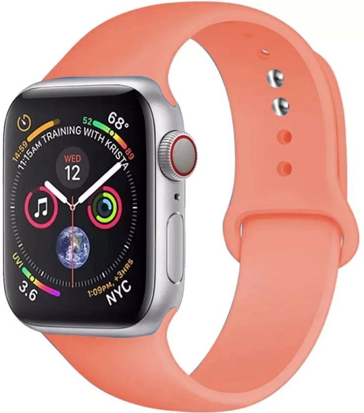 Силиконовый браслет для Apple Watch 38mm / 40mm #27 - фото фото фото 0