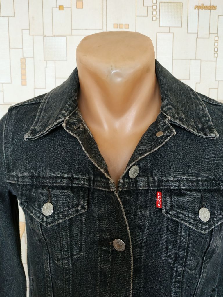 Куртка джинсова жіноча LEVIS p-p XS - фото фото фото 4