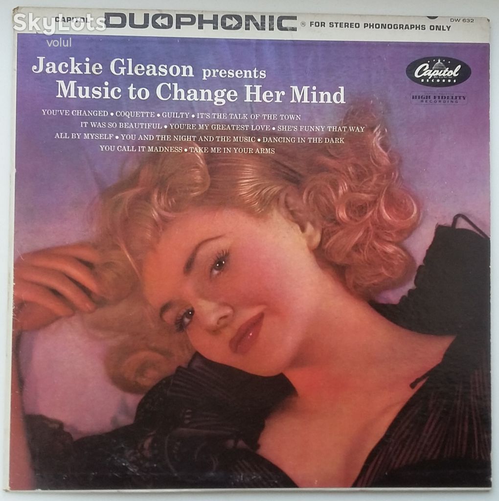 JACKIE GLEASON Music To Change Her Mind LP VG/EX - фото фото фото 0