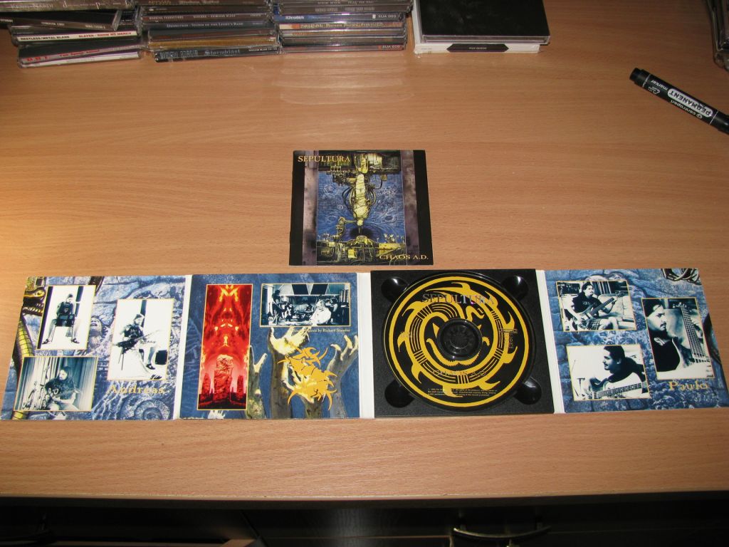 SEPULTURA - Chaos A.D  (1993 Roadrunner DiGI,1st press) - фото фото фото 1