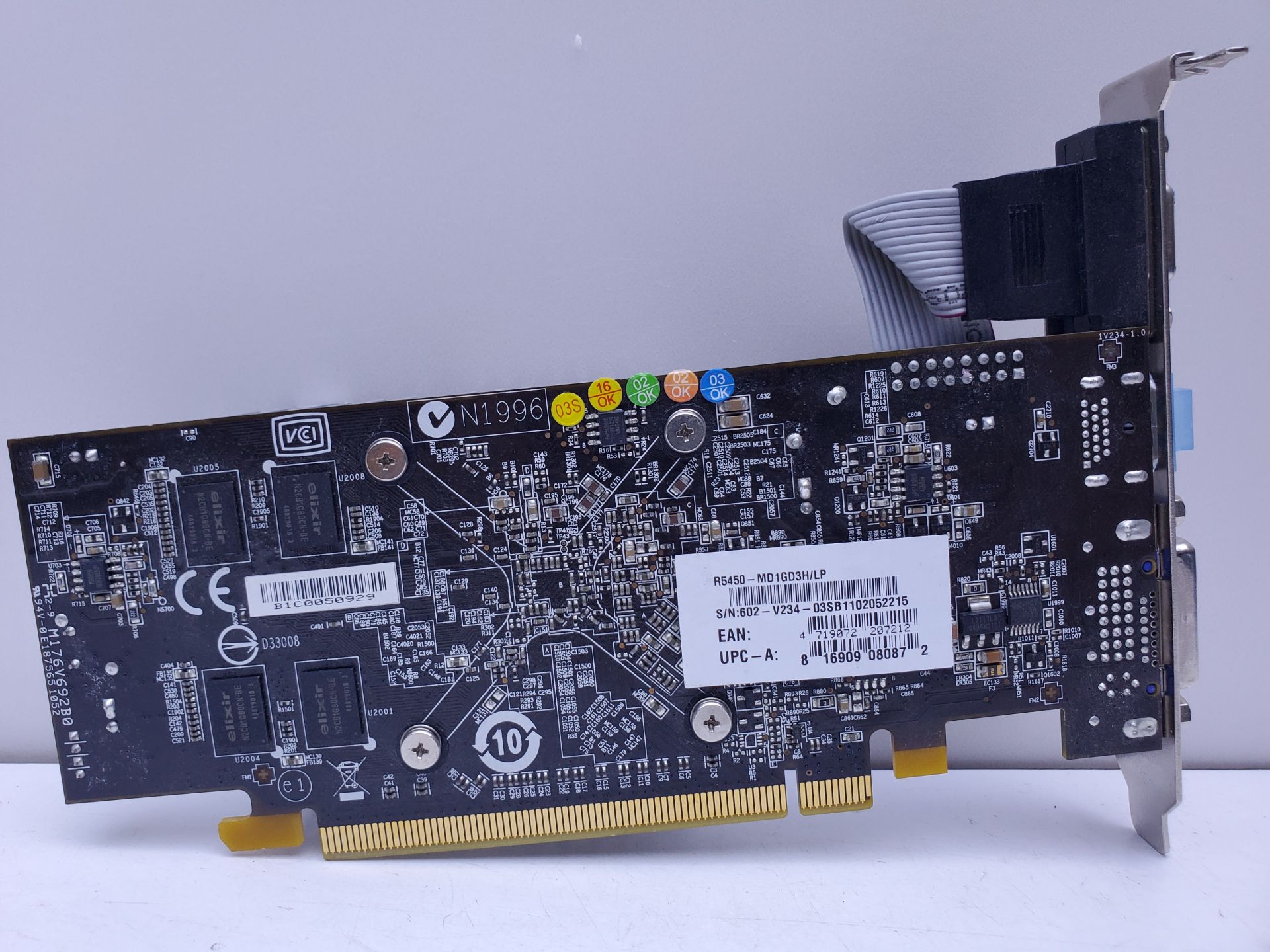 Видеокарта MSI Radeon HD 5450 1GB  (GDDR3,64 Bit,PCI-Ex,Б/у) - фото фото фото 2