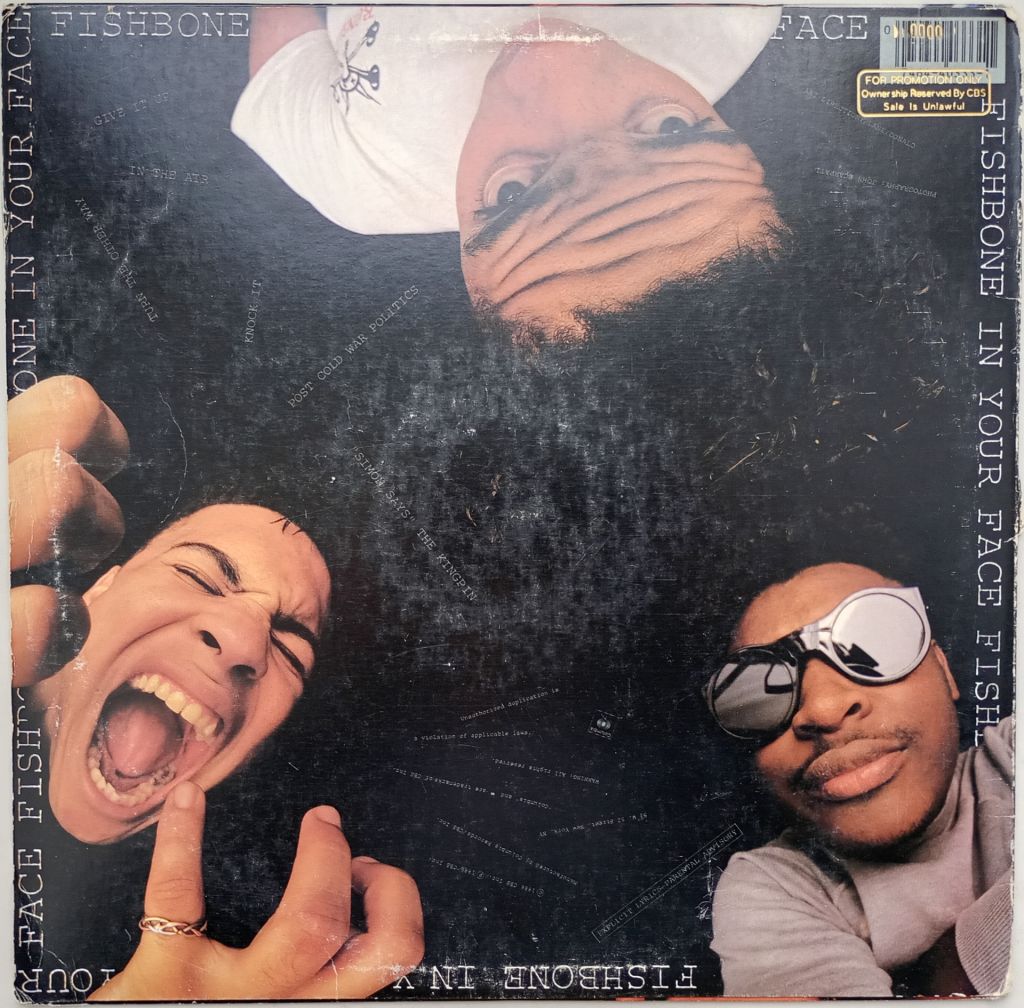 FISHBONE In Your Face LP VG++/VG+ - фото фото фото 1