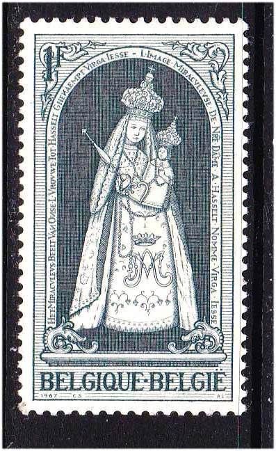 ZM  Бельгия 1967 г MNH - искусство - фото фото фото 0