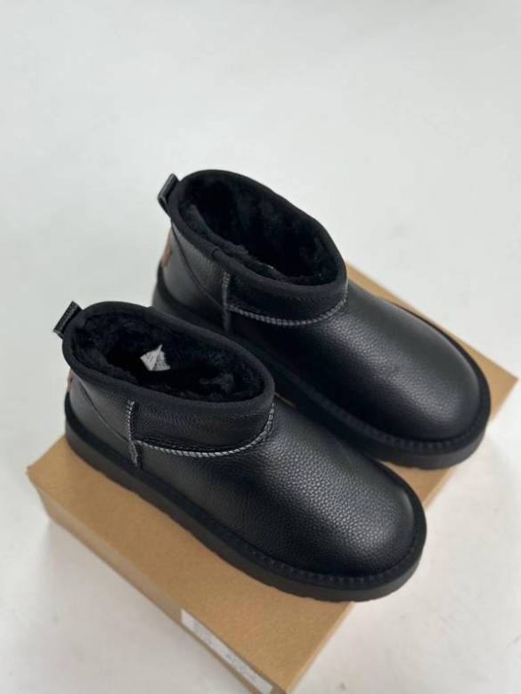 Угги кожаные на платформе, угги платформа 36-38,40р код 3124 - фото фото фото 8