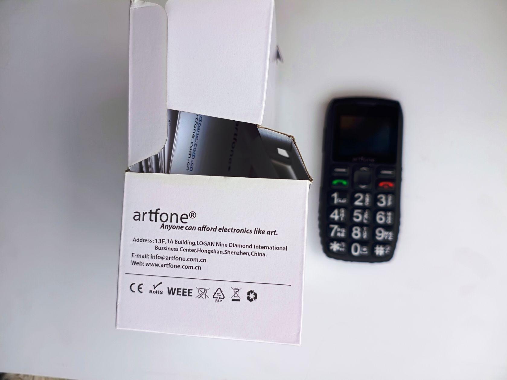 Мобільний телефон бабушкофон Artfone C1+ - фото фото фото 3