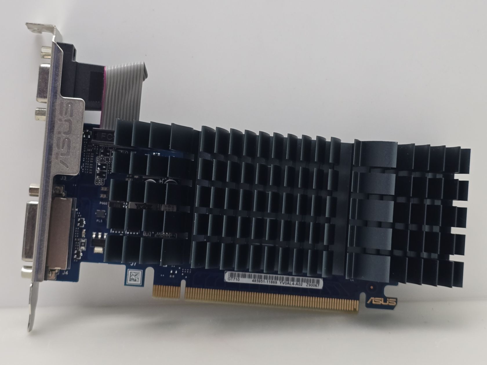 Видеокарта ASUS GeForce GT 710 2GB   (GDDR3,64 Bit,HDMI,PCI-Ex, Б/у) - фото фото фото 0