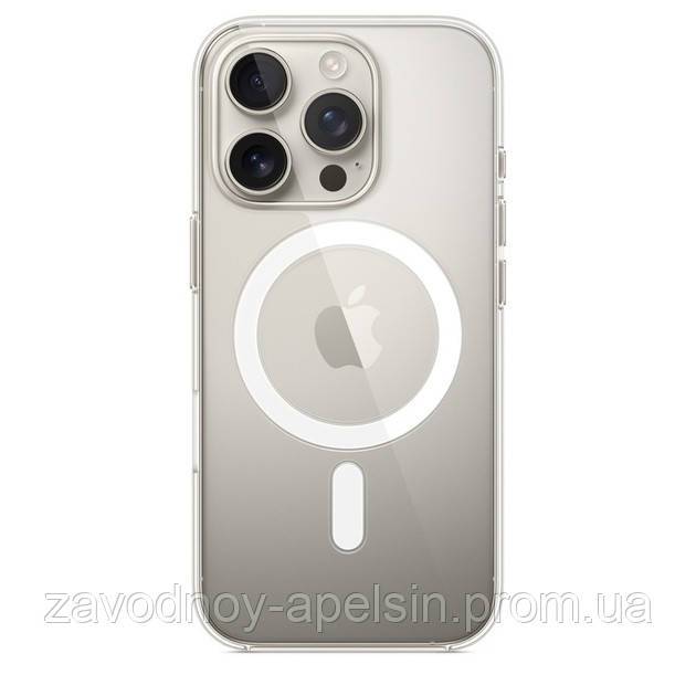 Iphone 16 Pro Прозрачный чехол Магсейф Акрил (PC) - фото фото фото 1