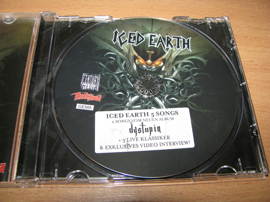ICED EARTH - Iced Earth 5 Songs  (2011 Century Media) - фото фото фото 2