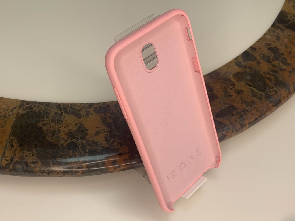 Чохол High-end Siliocon Cover для Samsung  J7 Pro Pink - фото фото фото 1