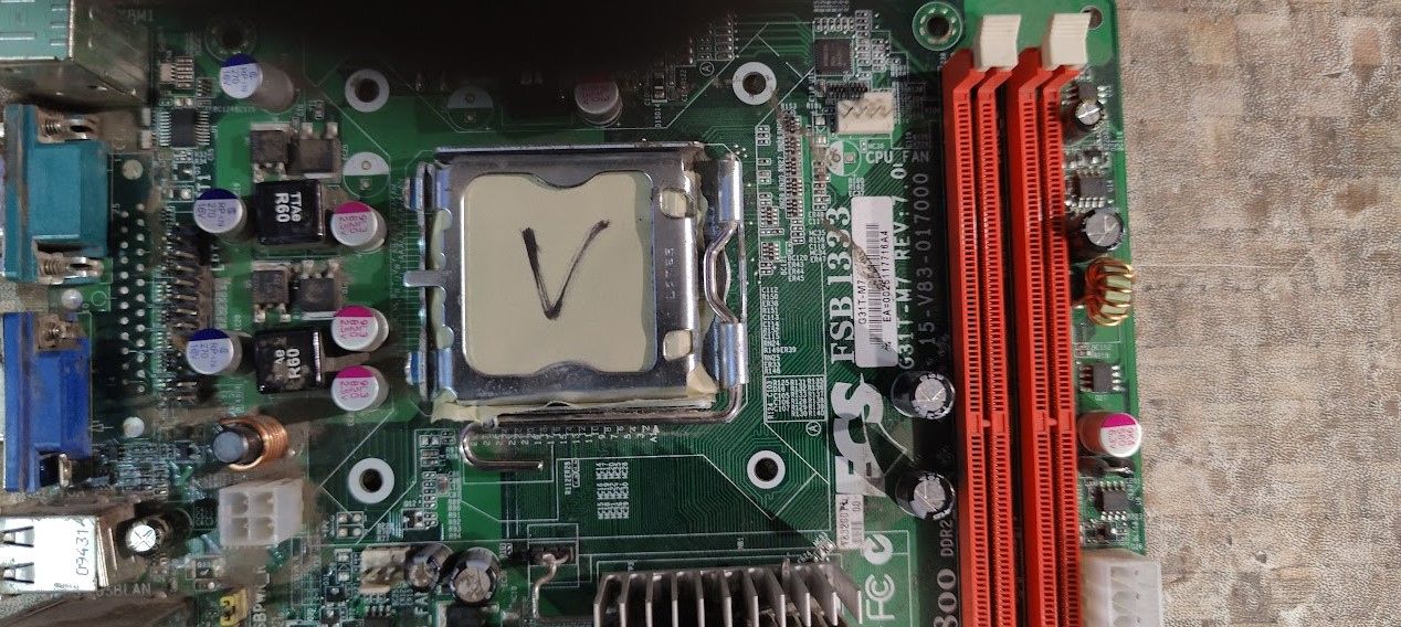 Мат. плата EliteGroup G31T-M7 rev7.0 LGA775 G31 PCI-E+SVGA+LAN SATA MicroATX 2DDR2 № 230911107 - фото фото фото 1