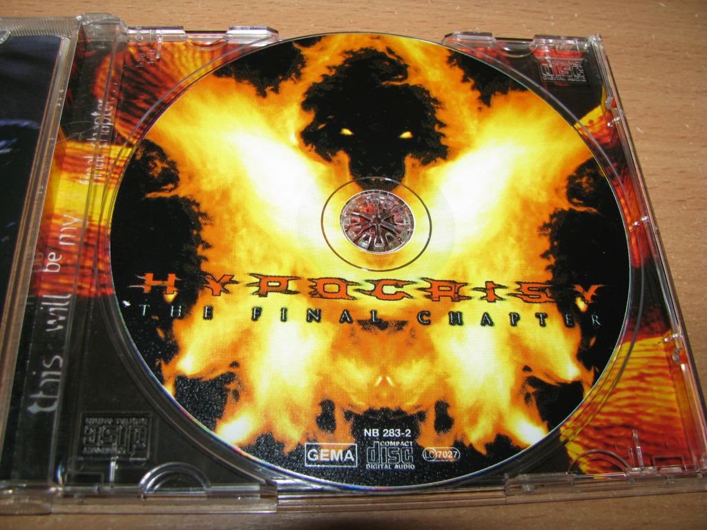 HYPOCRISY - The Final Chapter  (1997 Nuclear Blast 1st press,Germany) - фото фото фото 2