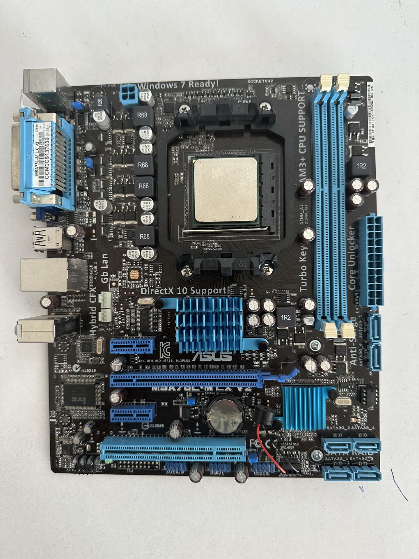 Материнська плата Asus M5A78L-M LX V2    (sAM3++ Процесора FX 6300 - фото фото фото 0