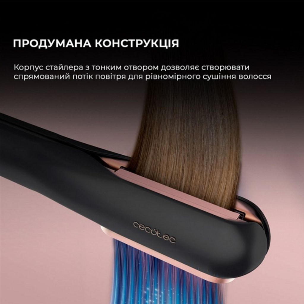 Стайлер CECOTEC RitualCare Air Lisse 2in1 Black - фото фото фото 2